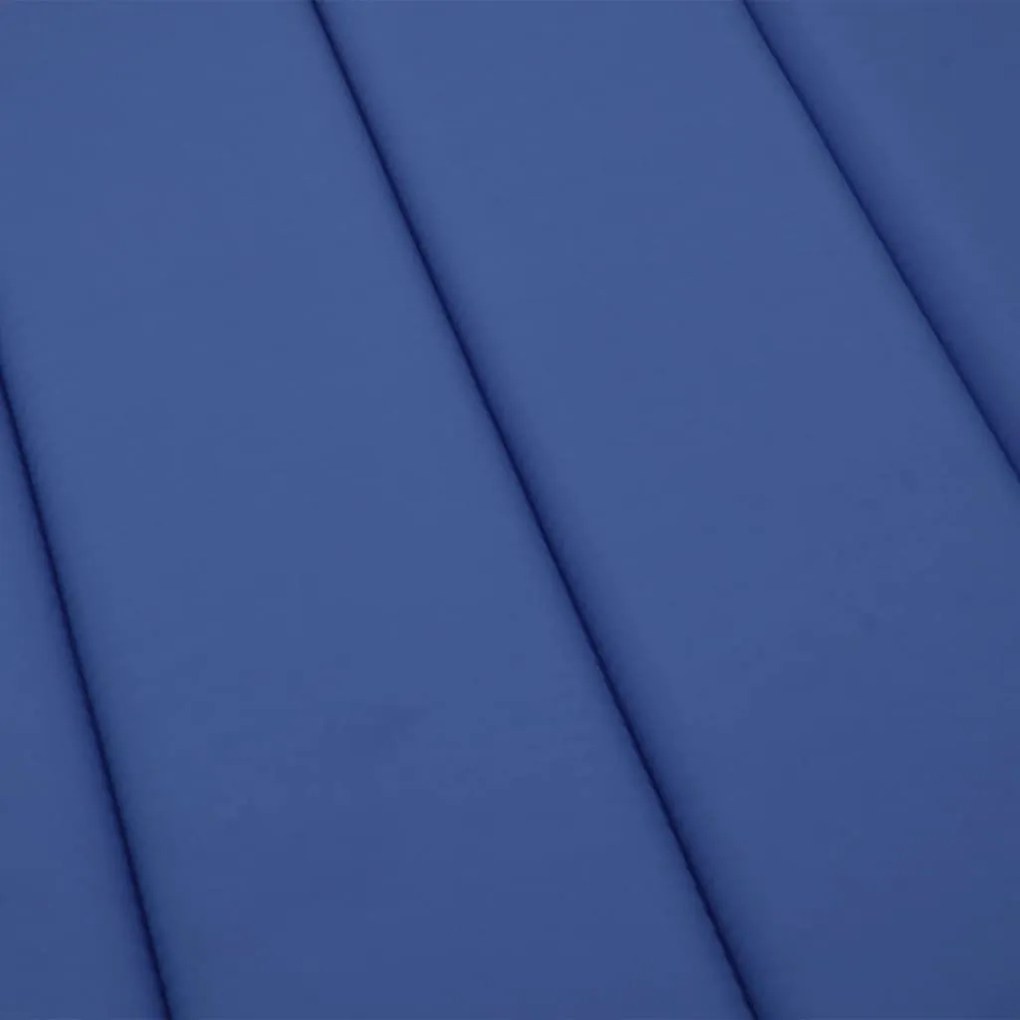 Almofadão p/ espreguiçadeira 200x70x3cm tecido oxford azul real