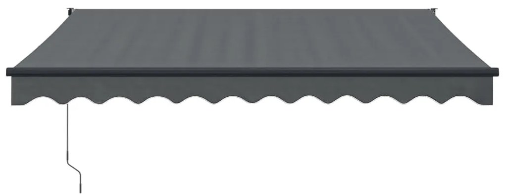 Toldo retrátil automático 3x2,5 m antracite