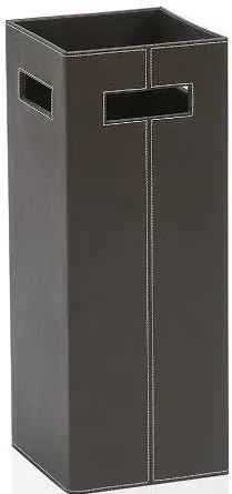 Porta Guarda-Chuvas Castanho com Efeito Pele – Andrea House