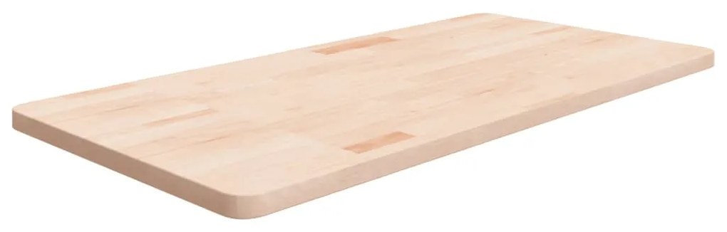 Bancada p/ casa de banho 100x50x2,5 madeira maciça não tratada