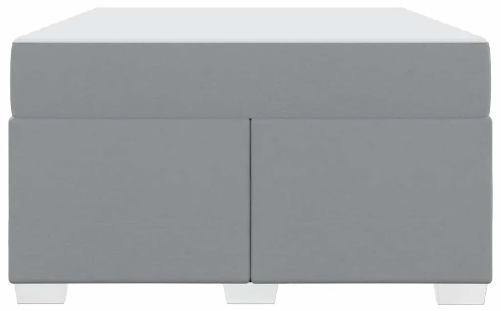 Estrutura da Cama Outros Cinzento-claro 120 x 190 cm tecido