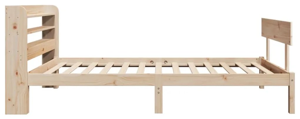 Cama sem colchão 90x200 cm madeira de pinho maciça