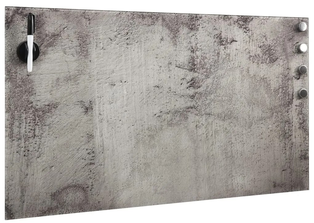 Quadro magnético em vidro para parede 100x60 cm