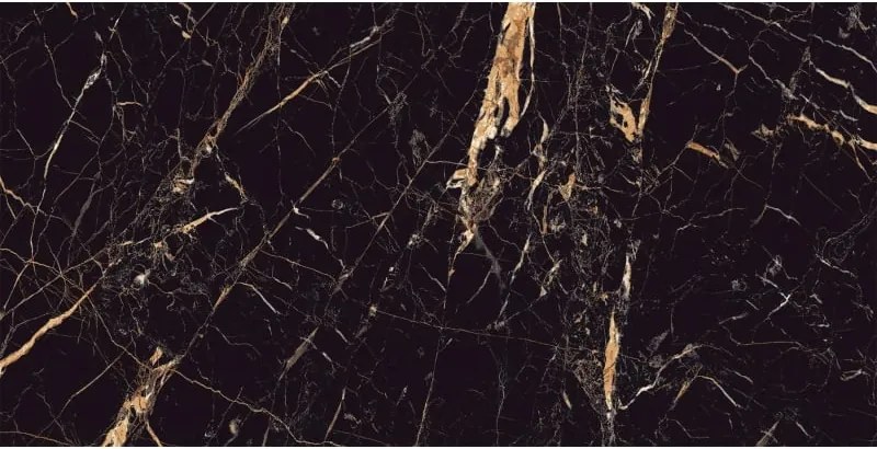 Mexen Python Gres dourado esmaltado retificado G1, azulejo de piso e parede 120 x 60 cm, alto brilho - TL212-120-060-00