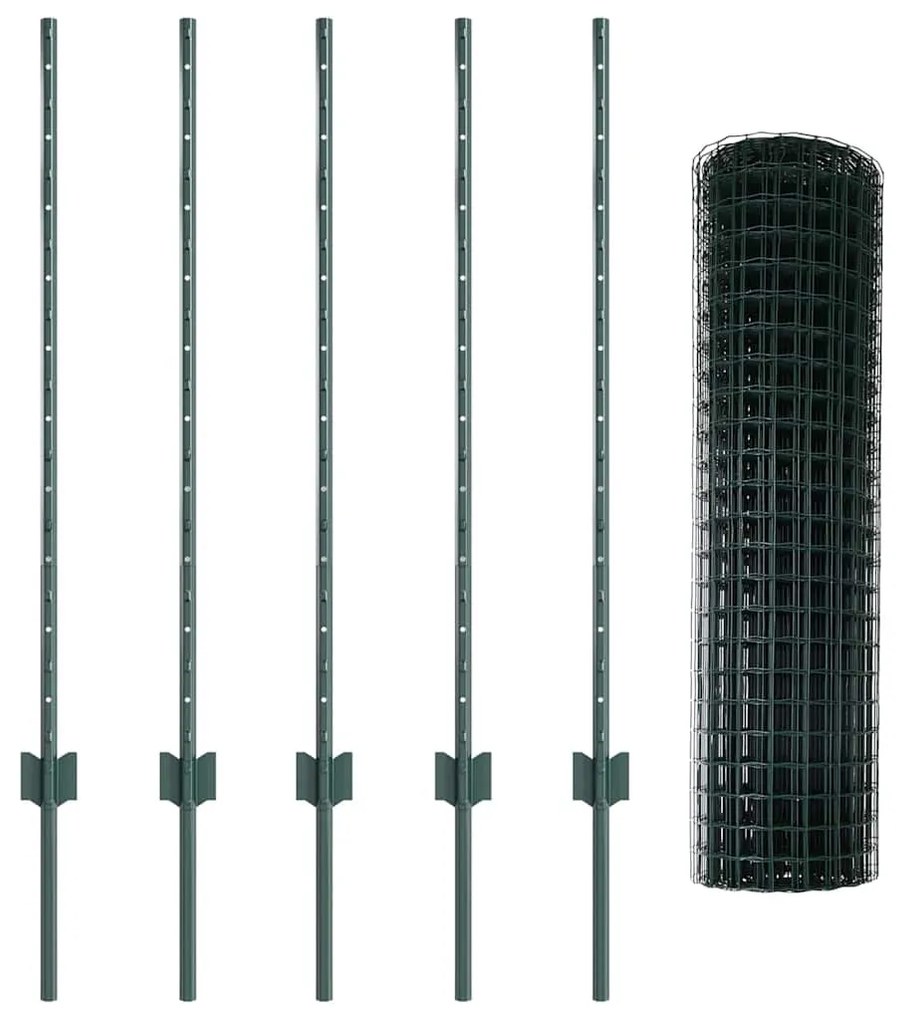 Conjunto de Cerca de Jardim Conjunto de 2 Verde