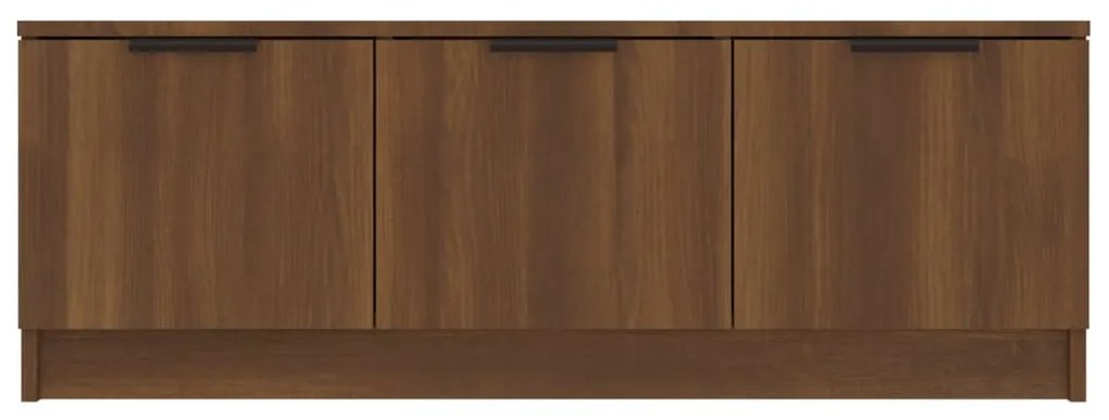 Móvel p/ TV 102x35x36,5 cm madeira processada carvalho castanho