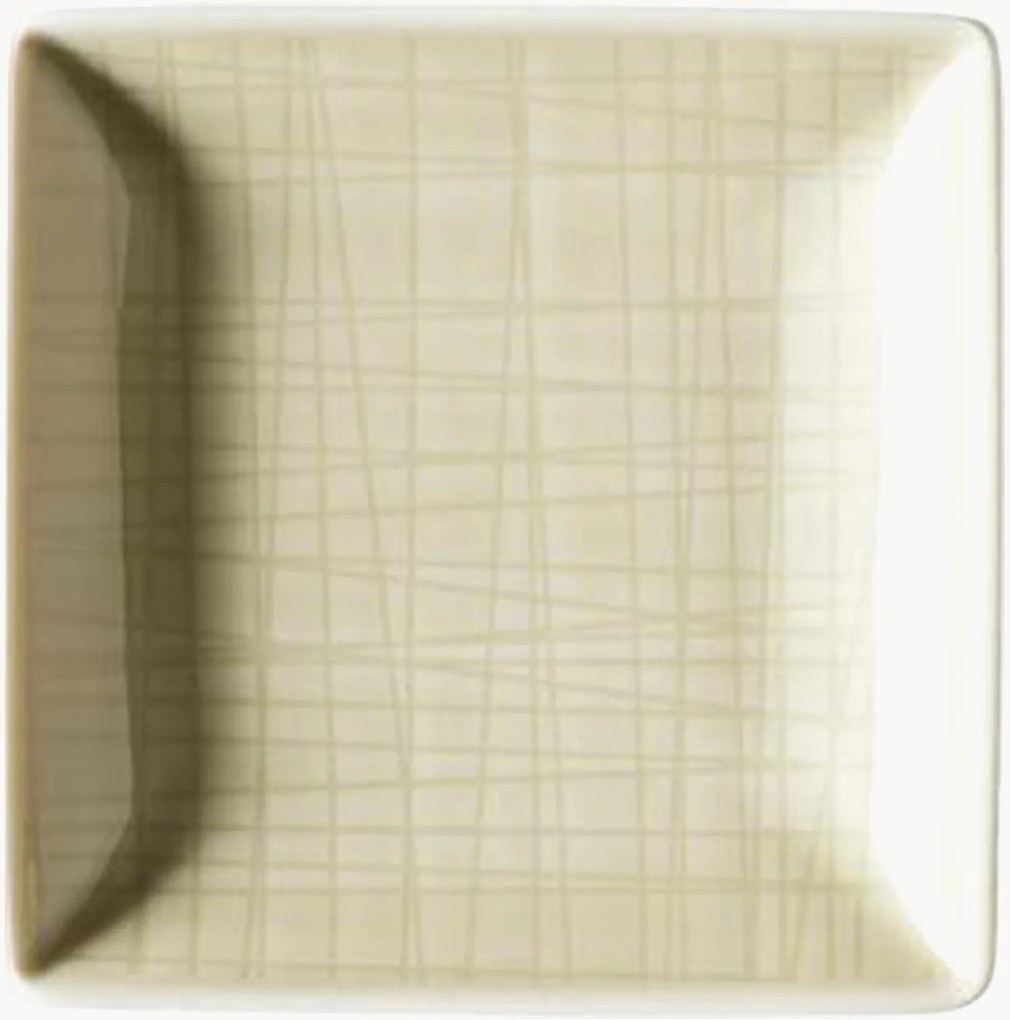 Pratos Mesh Colours Cream, conjunto de 6