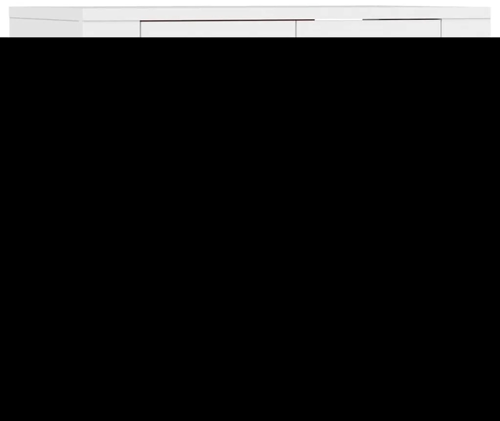 Móveis de TV para parede 2 pcs 57x34,5x40 cm branco