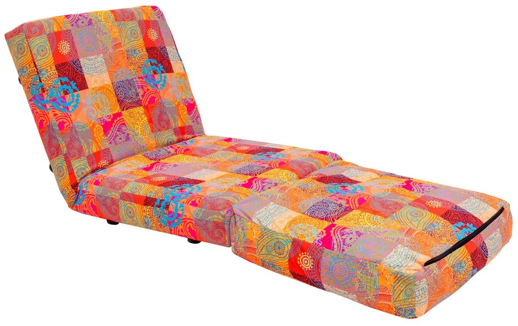 **** Sofá-Cama Individual Taida – Multicolor – 185x60 cm
**