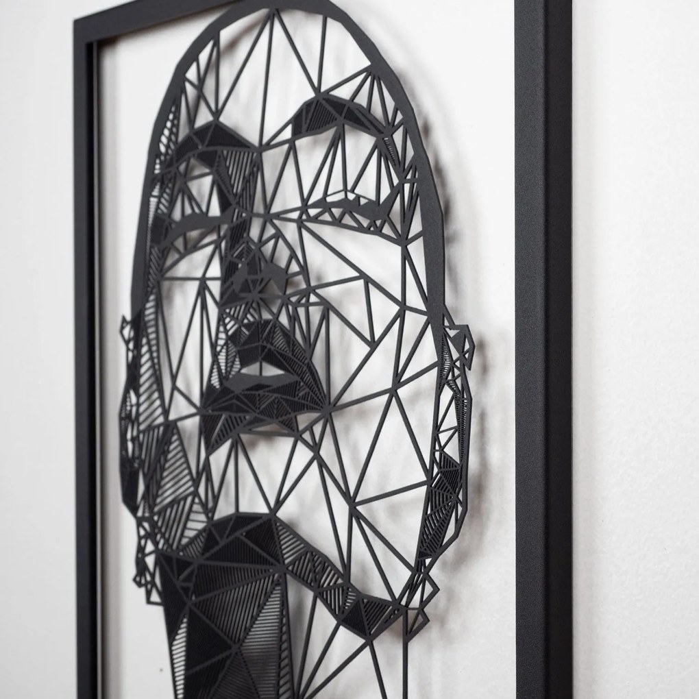 Acessório Decorativo de Parede Apt091 – Preto – 45 x 70 cm
