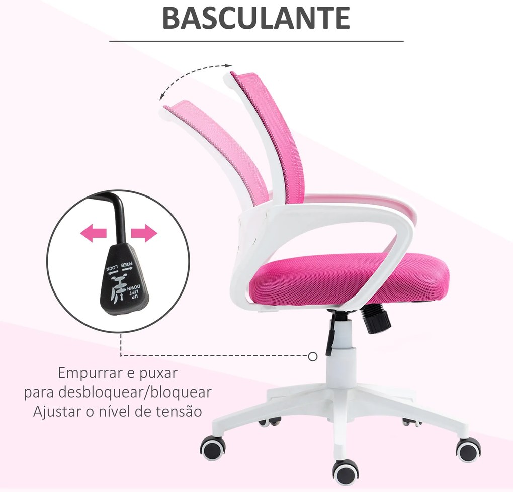 Cadeira de Escritório de Malha Cadeira de Escritório Giratória com Alt