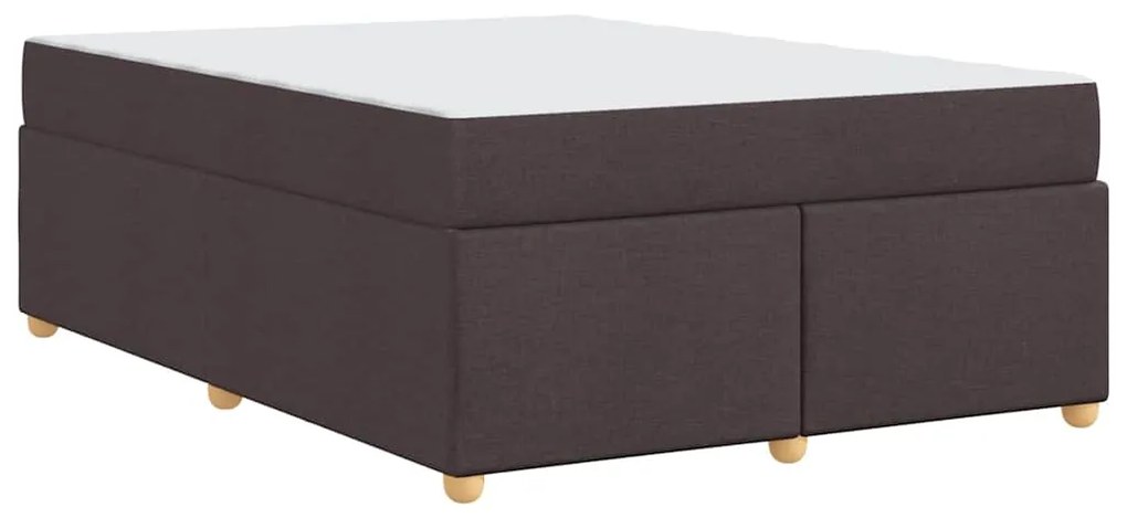 Estrutura da Cama Outros Castanho escuro 160 x 200 cm tecido