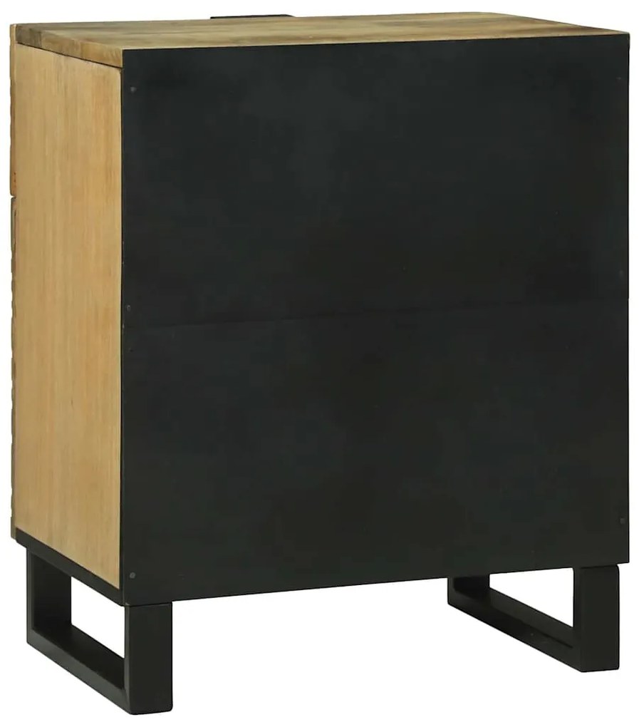 Criado-mudo 50x33x60 cm – Madeira de Mangueira Maciça