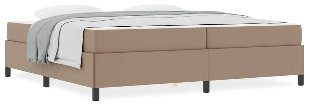 Estrutura de cama com colchão Cappuccino 200 x 200 cm