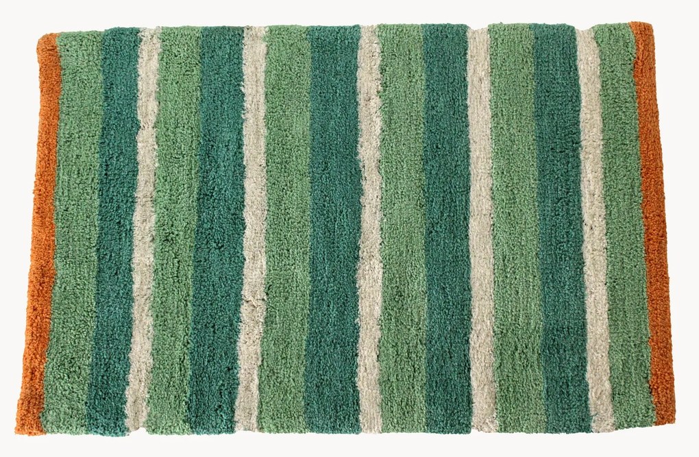 Tapete de banho de algodão Multi