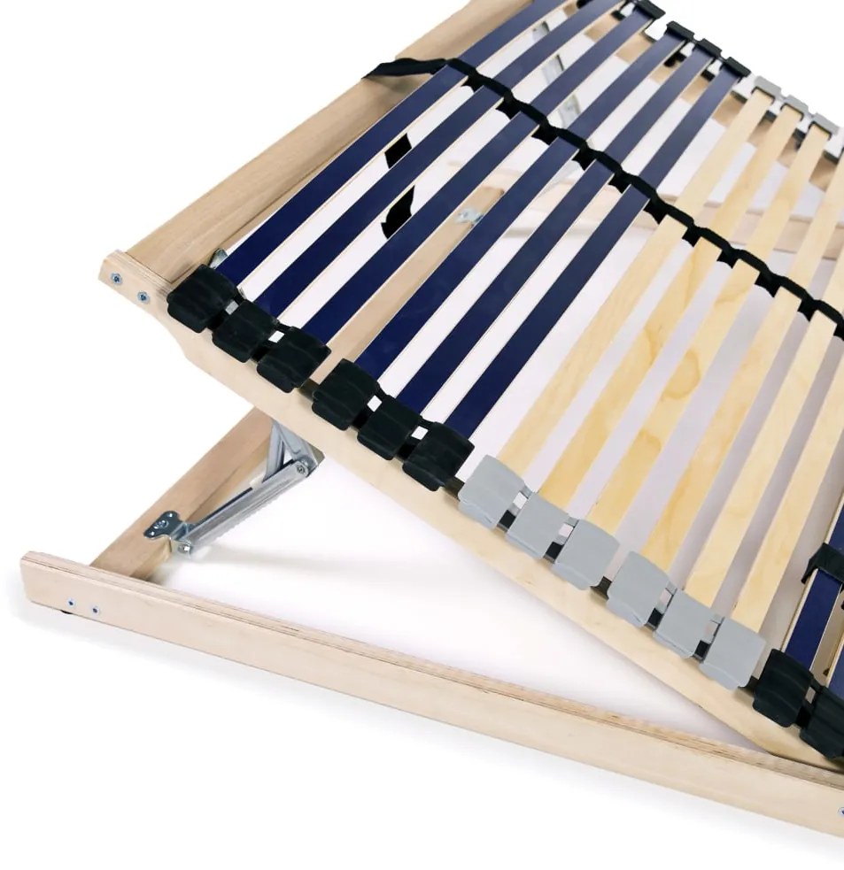 Estrado de ripas com 42 ripas 7 zonas 140x200 cm