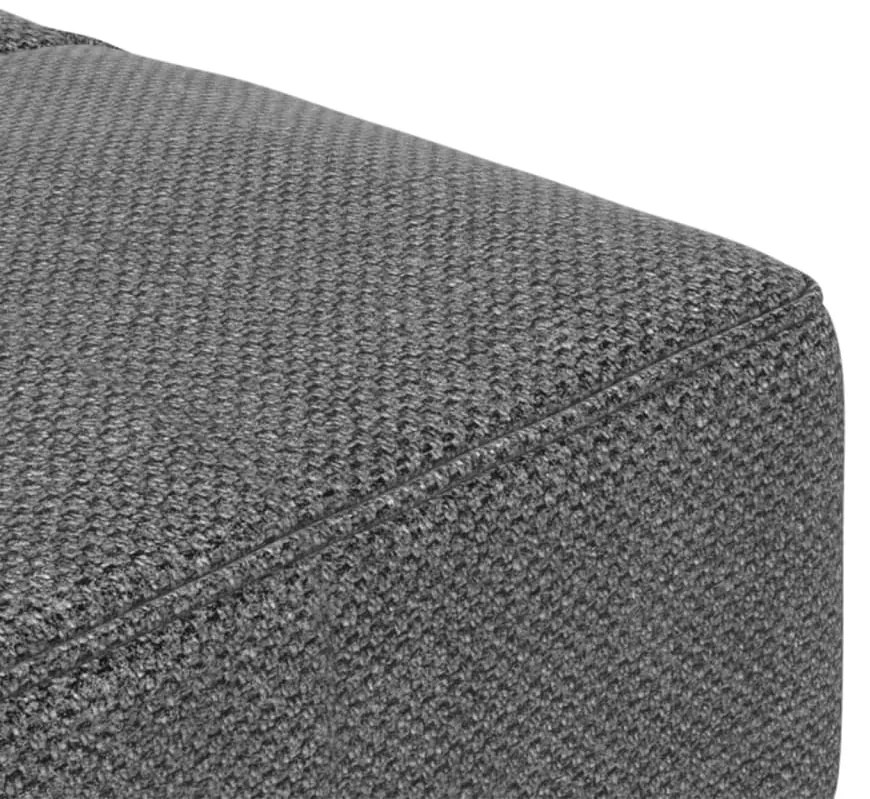 Sofá-cama 2 lugares com duas almofadas tecido cinzento-claro