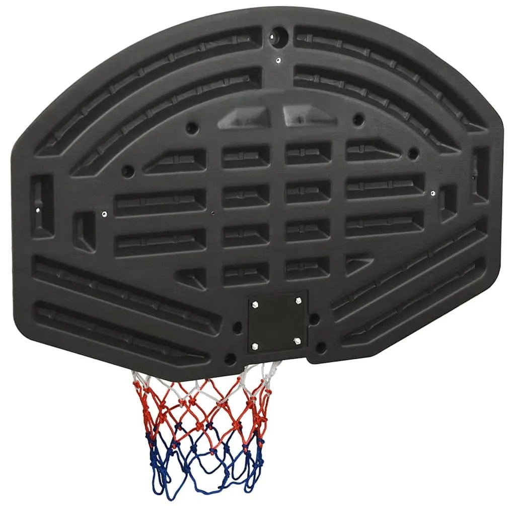 Tabela de basquetebol 90x60x2 cm polietileno preto