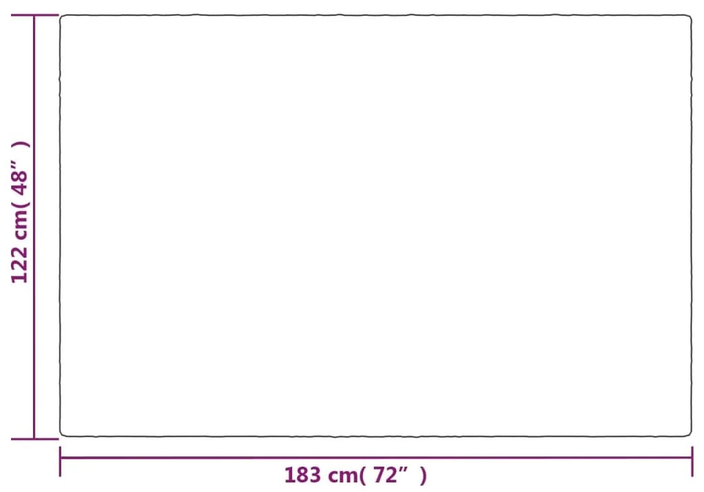 Manta pesada com capa 5 kg 122x183 cm tecido cinza