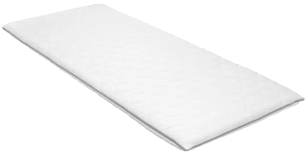 Sobrecolchão 80x200 cm espuma viscoelástica c/ memória 6 cm