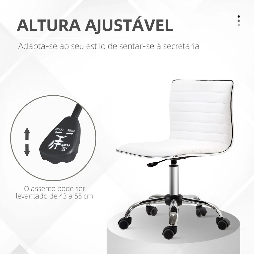 Cadeira de Escritório sem Apoio para os Braços Cadeira de Escritório G