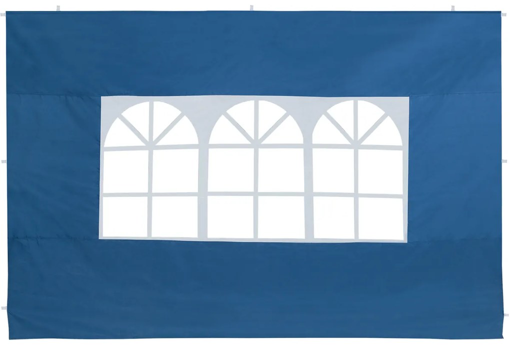 Conjunto de 2 paredes laterais dobráveis para Tenda (NÃO NCLUÍDO) 6 x 2 m Azul