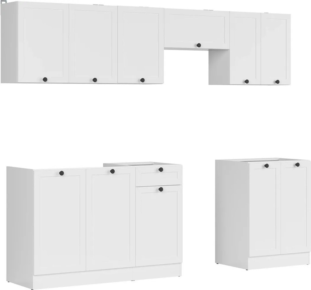 Conjunto de cozinha modular Classic White 119