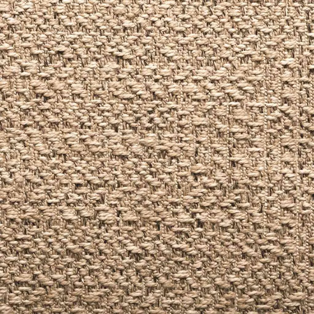 Tapete ZIZUR 140x200 cm aspeto de juta interior e exterior