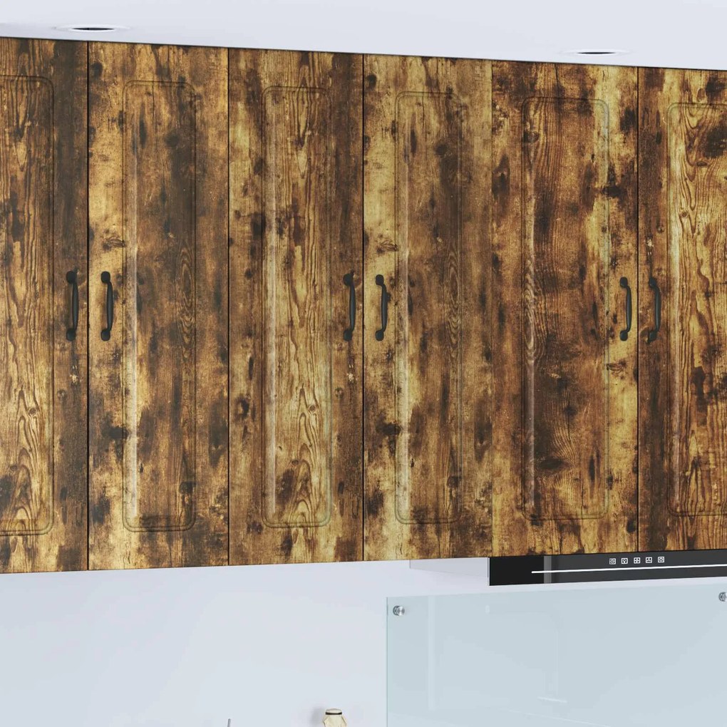 vidaXL Armário de Cozinha Kalmar Carvalho Defumado 60 x 31 x 100 cm