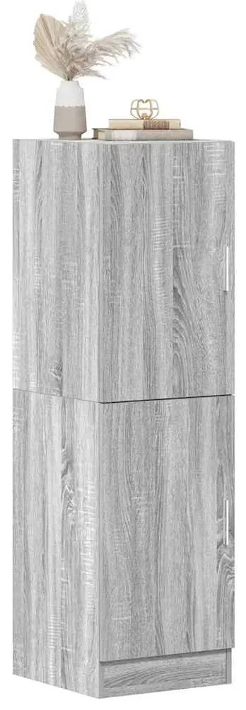 Armário cozinha 38x41,5x131,5cm derivados madeira sonoma cinza