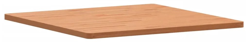 Tampo de mesa quadrado 80x80x2,5 cm madeira de faia maciça