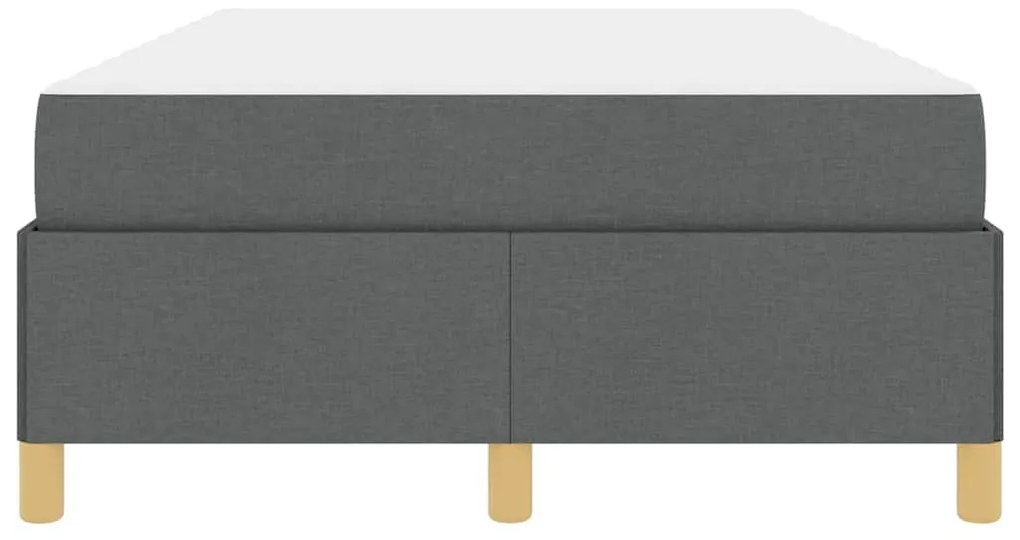 Cama Box Outros Cinzento escuro 120 x 190 cm tecido