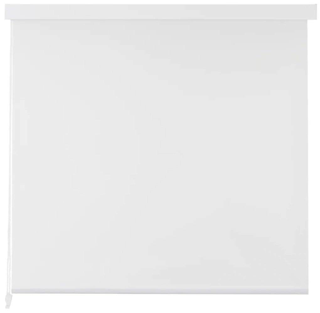 Estore de rolo para o duche 140x240 cm branco