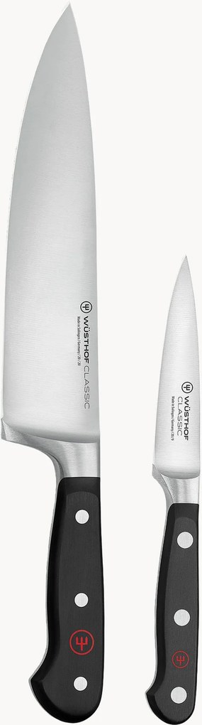 Conjunto de facas em aço inoxidável Classic, conjunto de 2