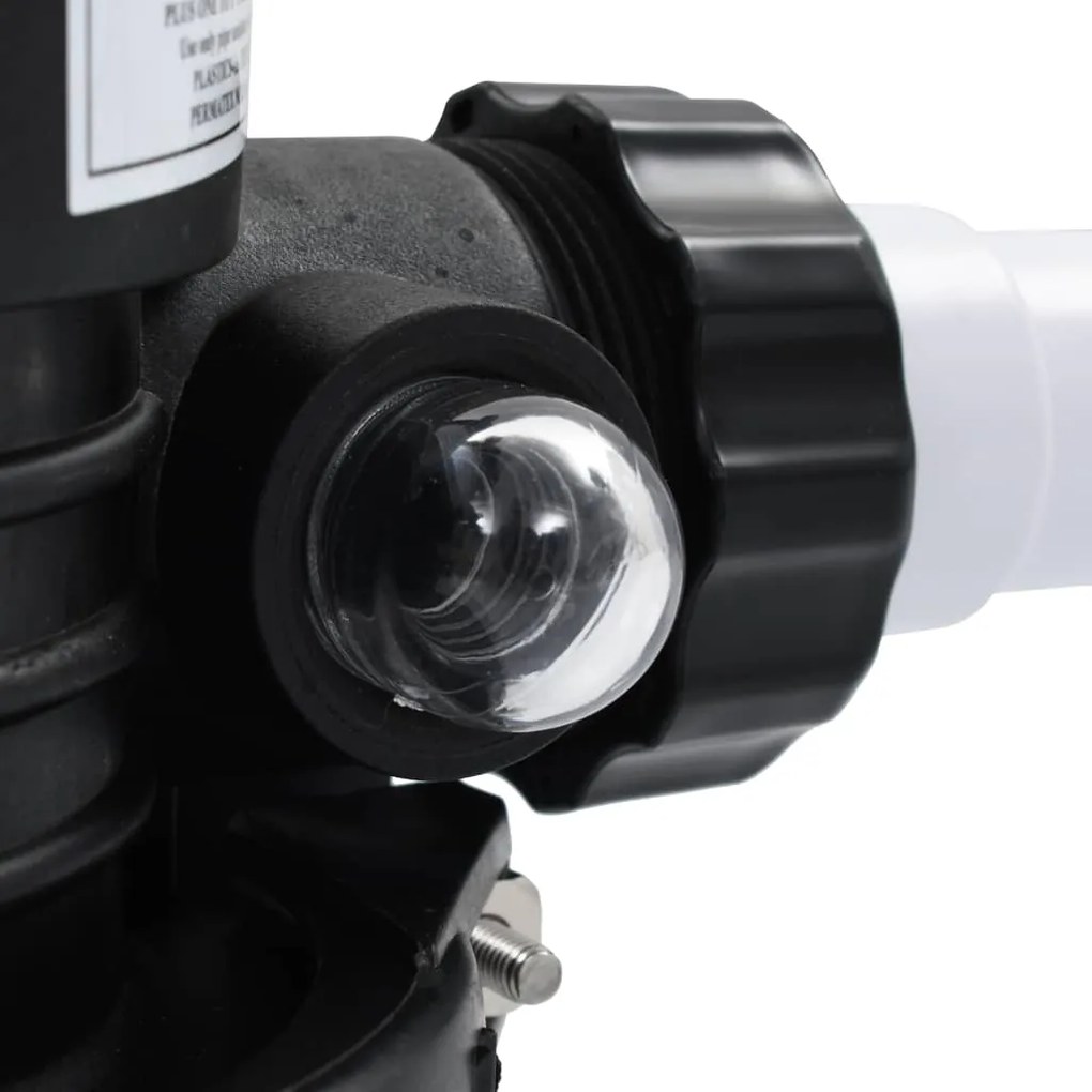 Válvula multiportas para filtro de areia ABS 38 mm 6-vias