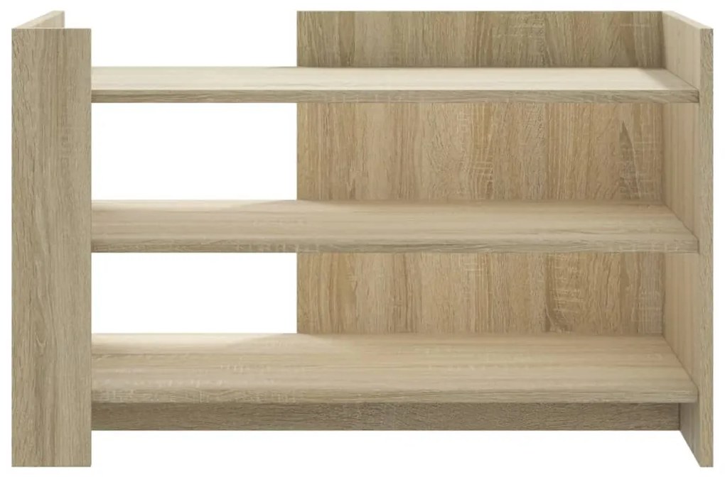 Mesa de centro 80x50x50 cm derivados de madeira carvalho sonoma