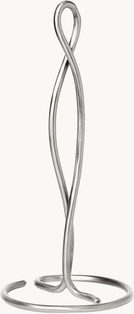 Suporte para rolos de cozinha em metal artesanal Curvature