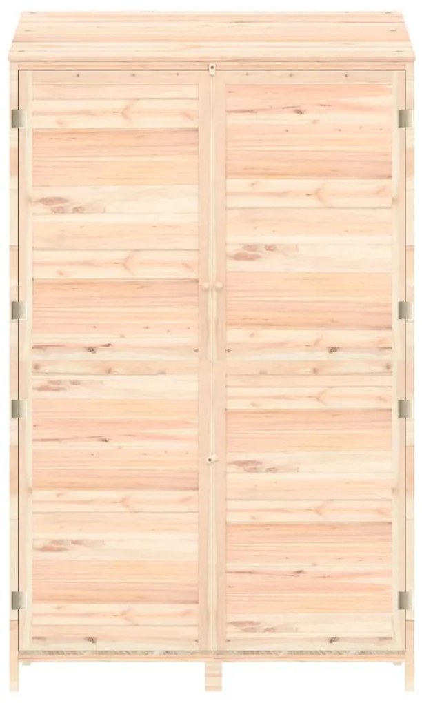 Abrigo de jardim 102x52x174,5 cm madeira de abeto maciça