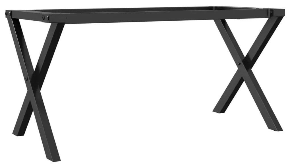 Pernas para mesa de centro estrutura em X aço