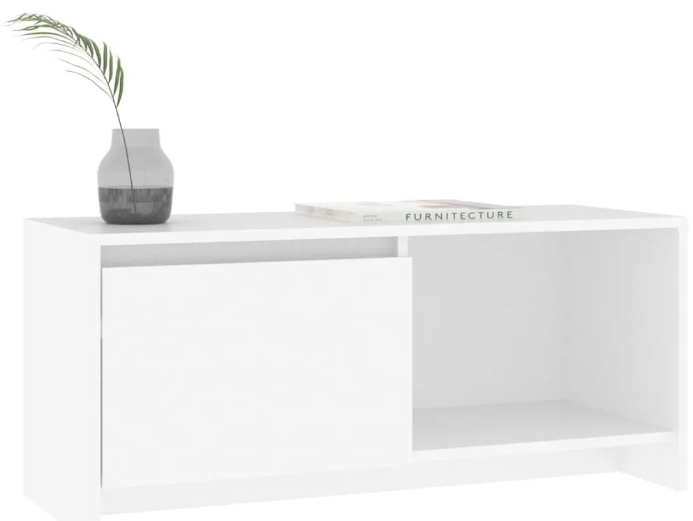 Móvel de TV 90x35x40 cm aglomerado branco