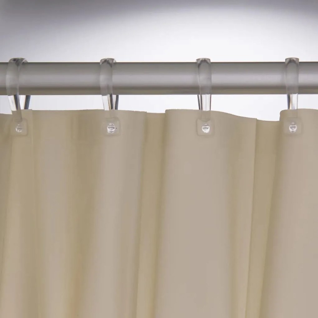 Cortina de duche Granada 180 cm bege 217001310