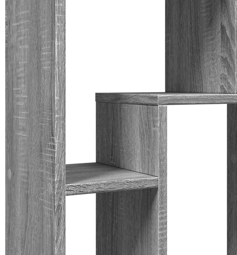 Estante 63x20x90 cm derivados de madeira cinzento sonoma