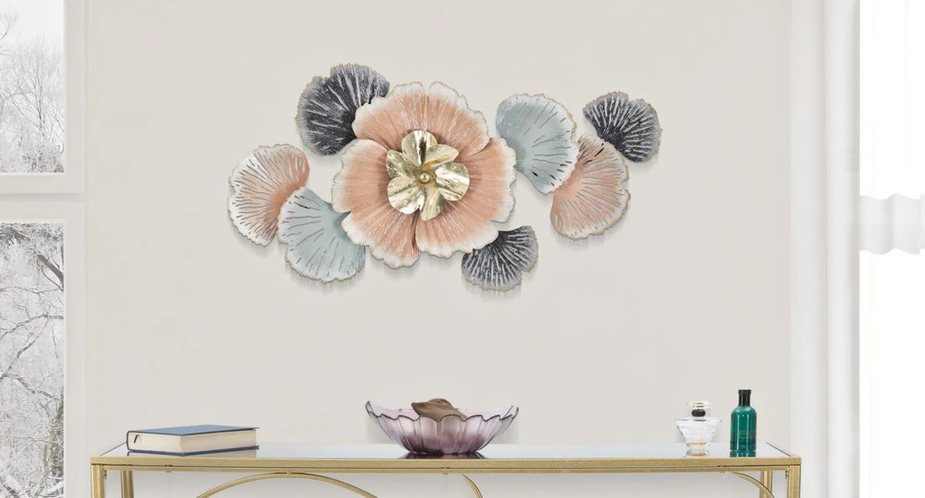 PAINEL DE FERRO DE PAREDE SOTY CM 93X7,5X53 MULTICOLOR