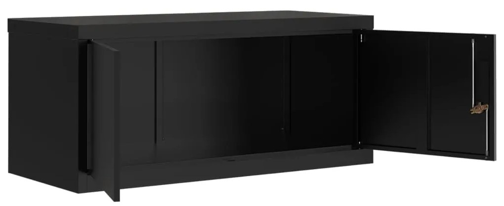 Arquivador 90x40x40 cm aço preto