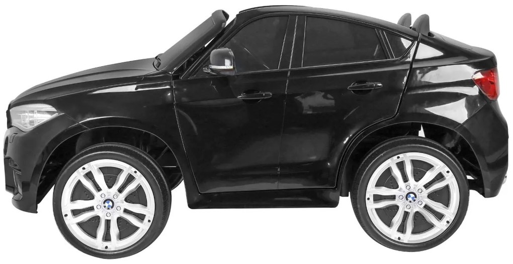 Carro elétrico para Crianças 12V 2 Lugares BMW X6 XXL Preto