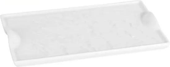 Tabuleiro Casual Porcelana Branco (20 x 12 x 2 cm)
