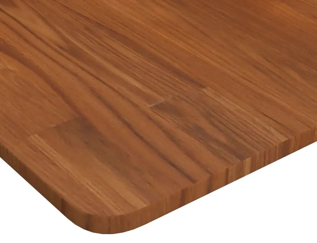 Bancada p/ WC 80x40x1,5 cm madeira tratada castanho-escuro