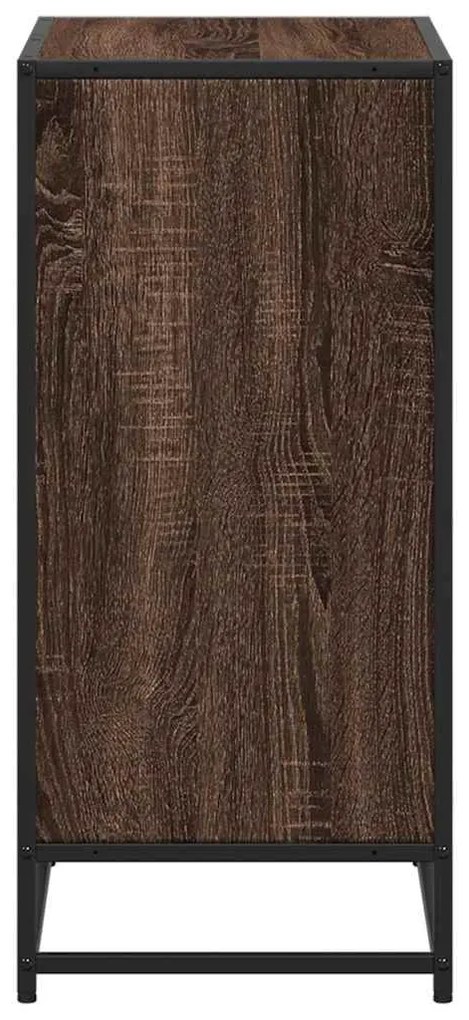 Estante 60x35x76 cm derivados de madeira carvalho castanho
