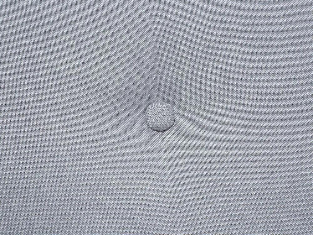 Sofá de 2 lugares em tecido cinzento claro KALMAR Beliani