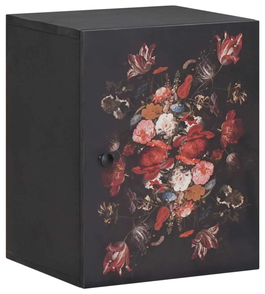 vidaXL Armário suspenso Montado na parede Multicolor 38 x 33,5 x 48 cm